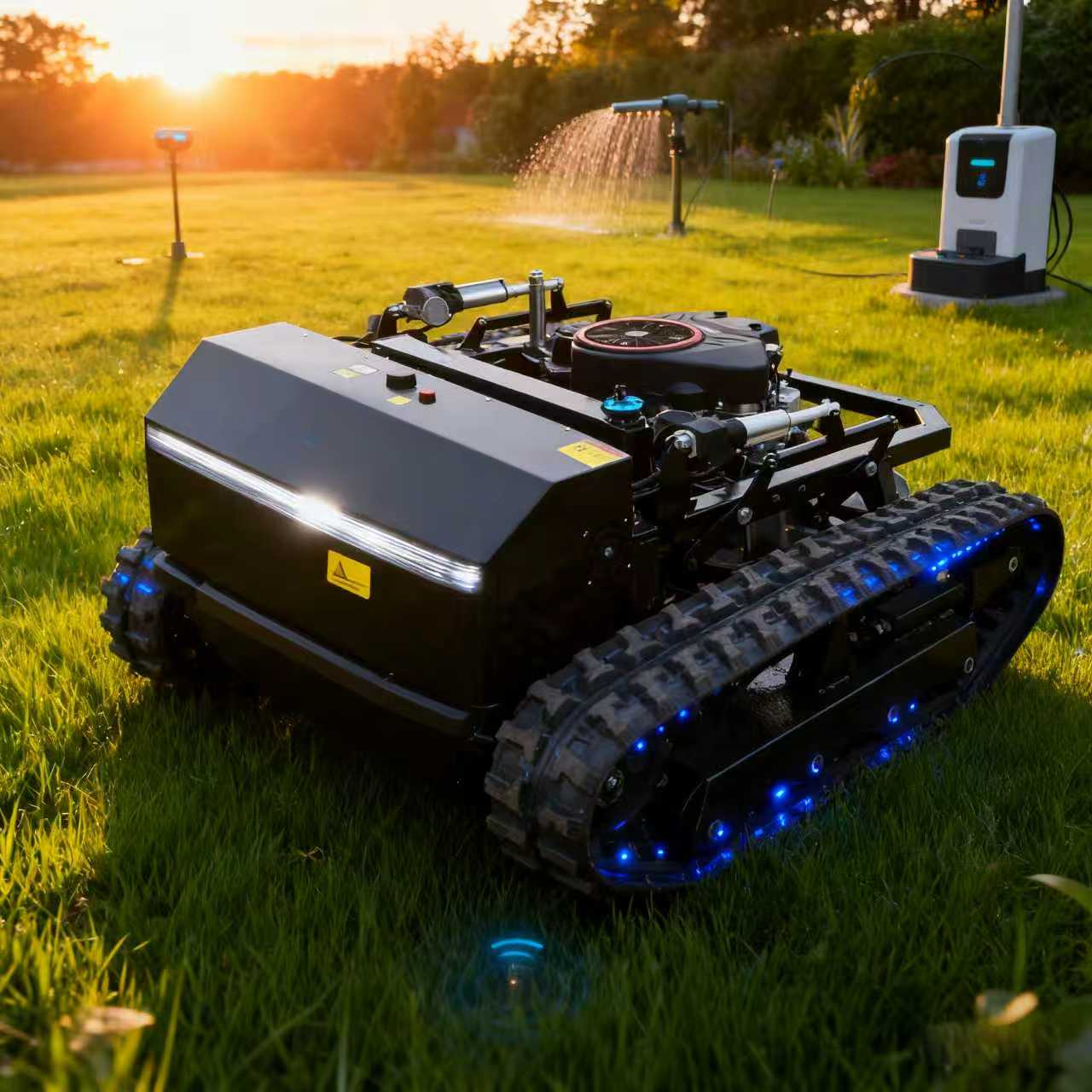 Smart Garden Gadgets - Tondeuse à gazon Robot télécommandée avec