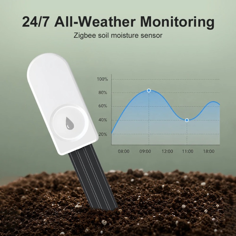 Capteur d'humidité du sol inte - Smart Zigbee Garden Light avis et prix