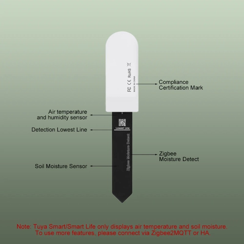 Capteur d'humidité du sol inte - Smart Zigbee Garden Light avis et prix