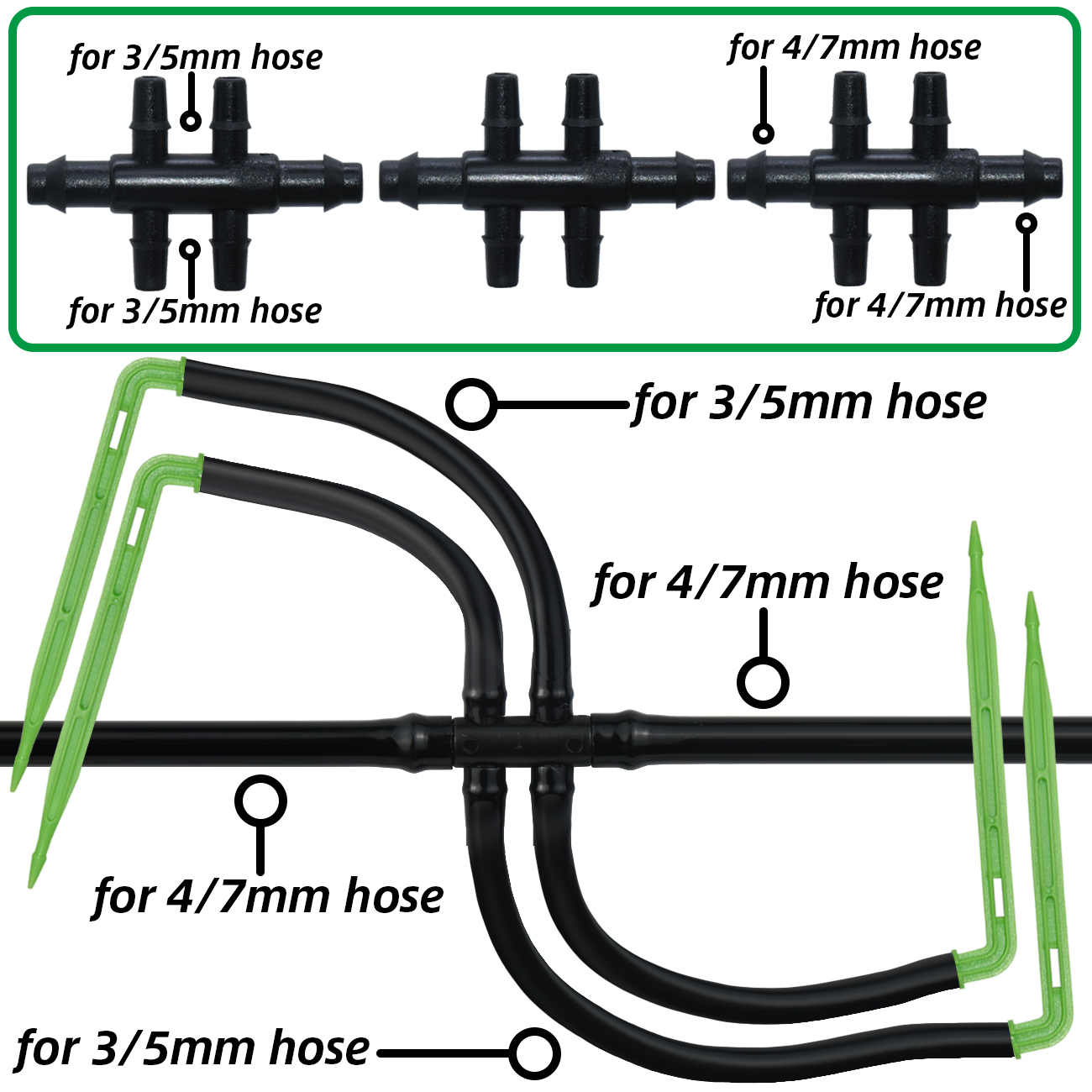 KESLA jardin 4/7mm à 3/5mm tuy - Smart Garden Project avis et prix