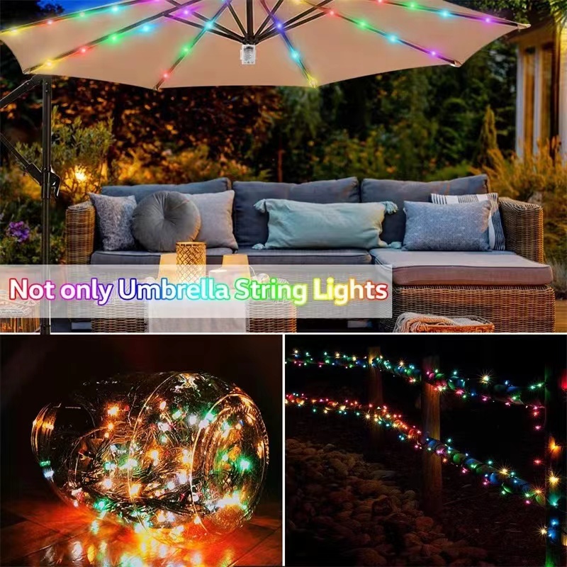 104 LED parapluie lumières écl - Smart Garden Umbrella avis et prix