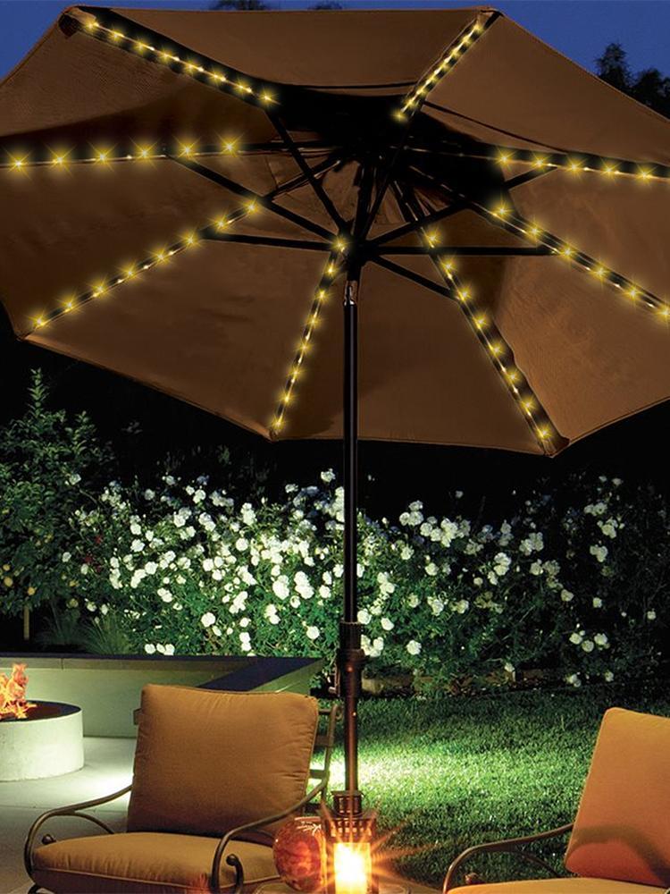 104 LED Lampes Solaires pour P - Smart Garden Umbrella avis et prix