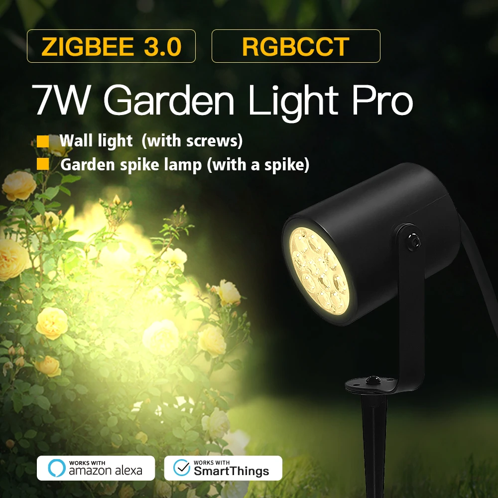 GLEDOPTO Zigbee 3.0 7W Lampe m - Smart Zigbee Garden Light avis et prix