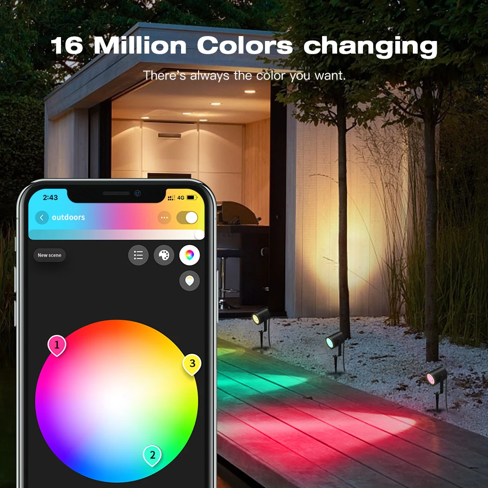 GLEDOPTO Zigbee 3.0 7W Lampe m - Smart Zigbee Garden Light avis et prix