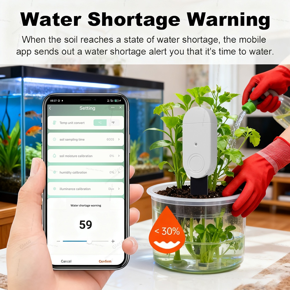 Capteur d'humidité et de tempé - Smart Zigbee Garden Light avis et prix