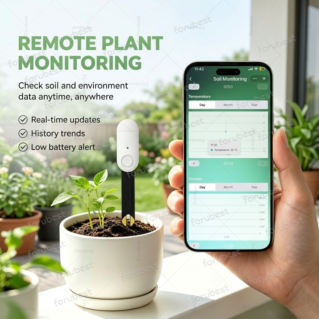 Capteur d'humidité du sol inte - Smart Zigbee Garden Light avis et prix