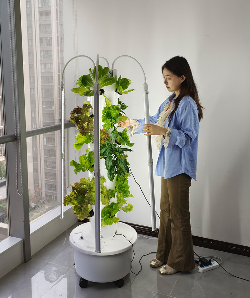 Tour hydroponique, système de  - Smart Garden Vertical Planter avis et prix
