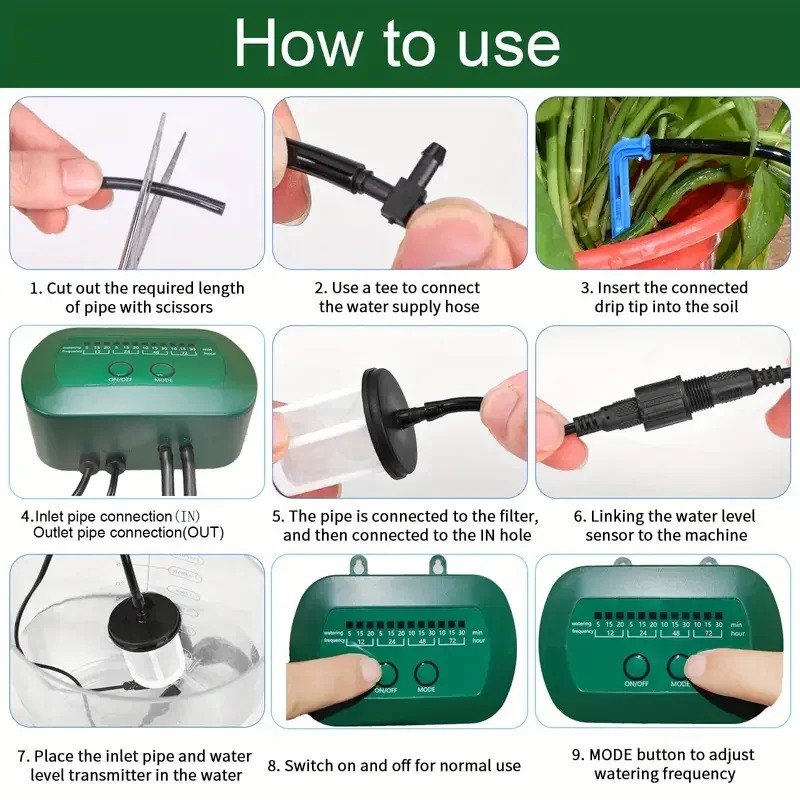 Kit d'irrigation solaire Intel - Smart Garden Watering avis et prix