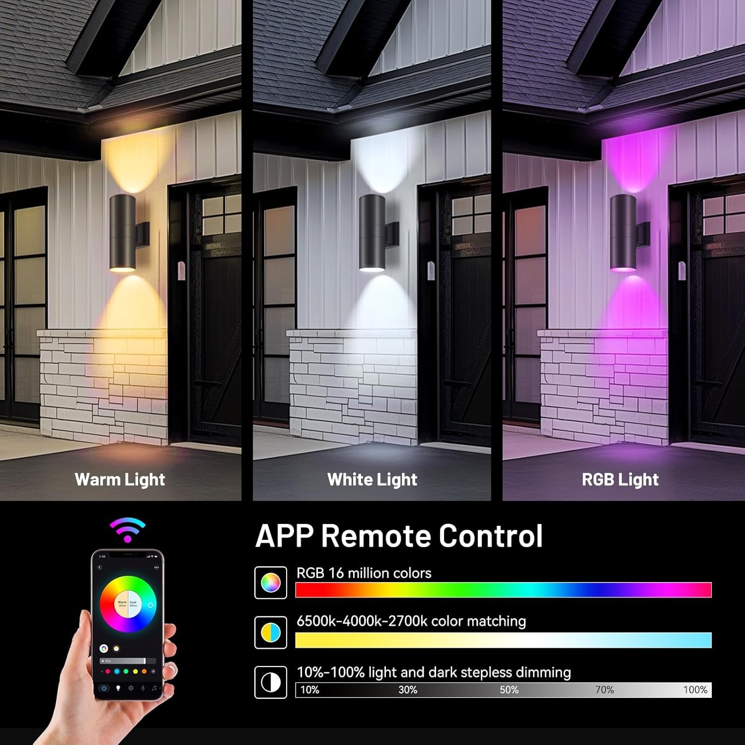 Lampe murale extérieure intell - Smart Zigbee Garden Light avis et prix