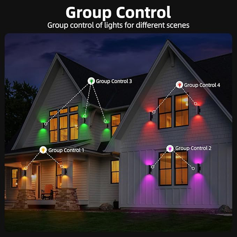 Lampe murale extérieure intell - Smart Zigbee Garden Light avis et prix