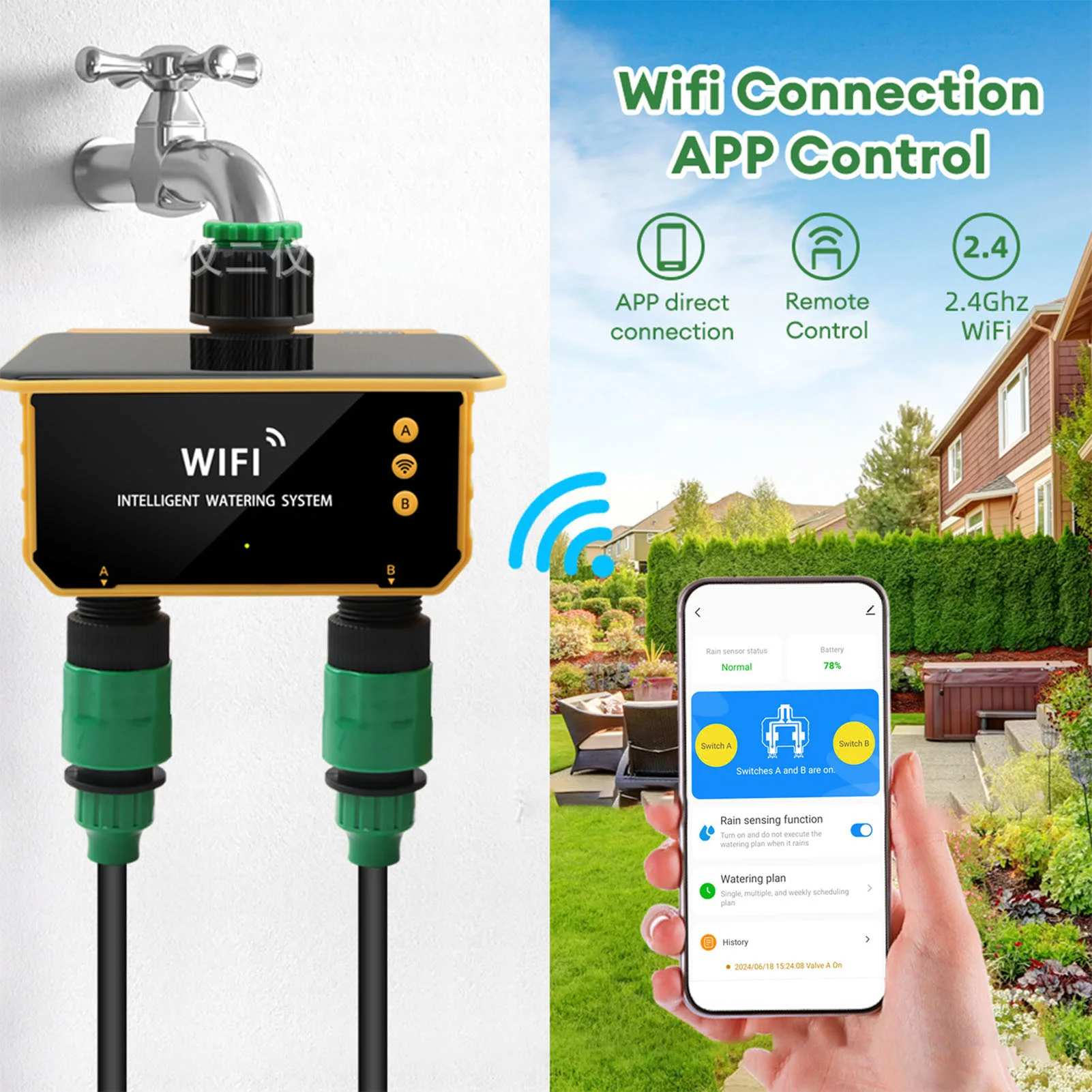 Programmateur d'arrosage intel - Smart Garden Watering avis et prix