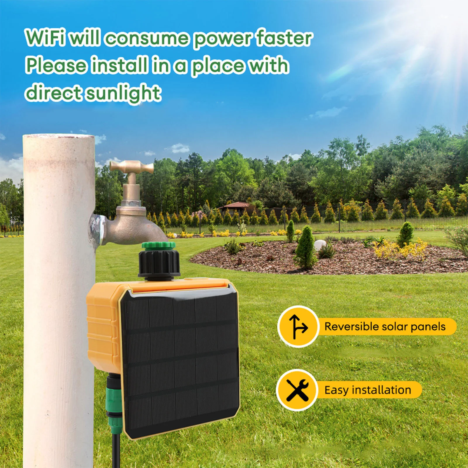 Programmateur d'arrosage intel - Smart Garden Watering avis et prix