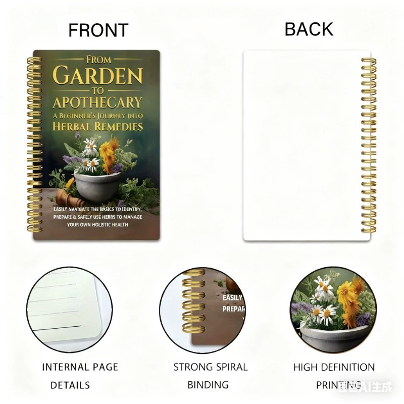 De jardin à l'apothicaire, voy - Garden Journal Planner avis et prix